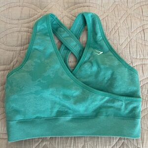 Gymshark adapt camo seamless sports bra